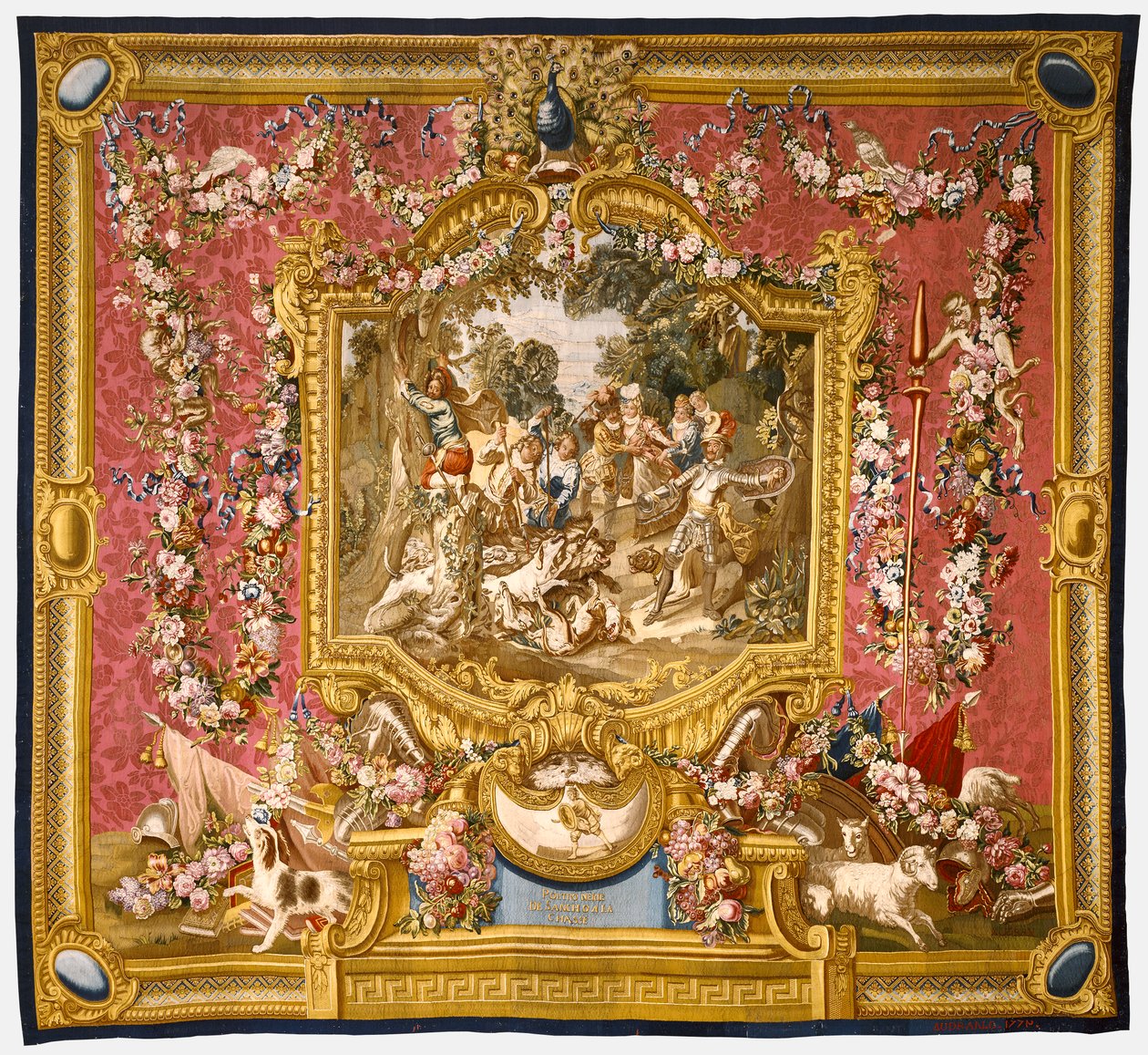 Sanchos Feigheit bei der Jagd, 1772 von Charles Antoine Coypel
