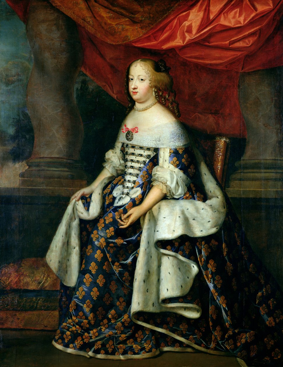 Porträt von Marie-Therese (1638-83) von Österreich, nach 1660 von Charles Beaubrun