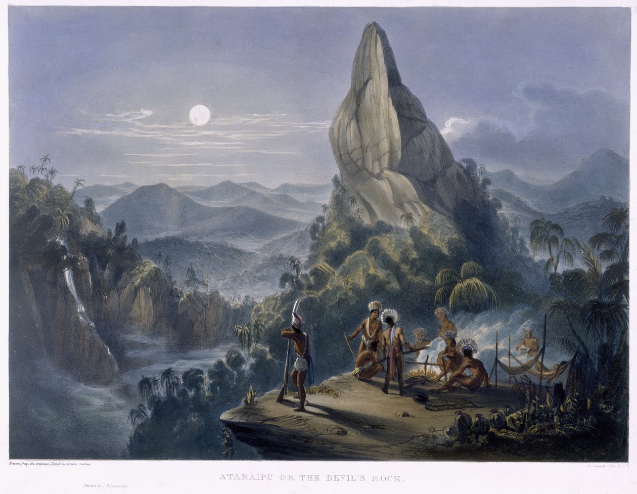 Ataraipu oder der Teufelsfelsen, aus 