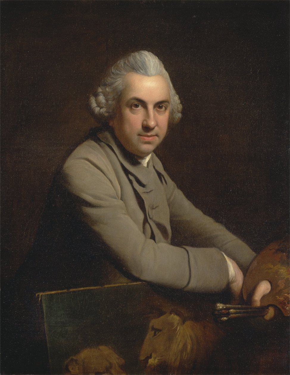 Selbstporträt von Charles Catton