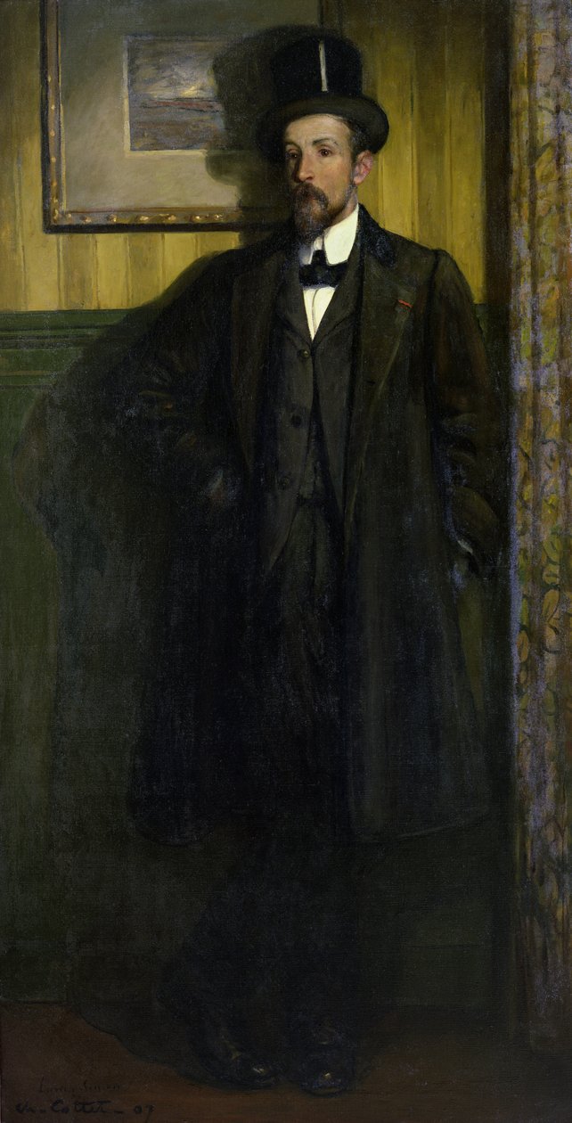 Porträt von Lucien Simon (1864-1945) 1907 von Charles Cottet
