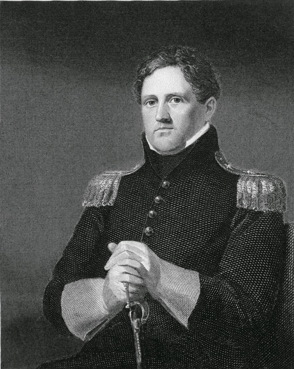 Generalmajor Winfield Scott, graviert von William G. Armstrong von Charles Cromwell Ingham
