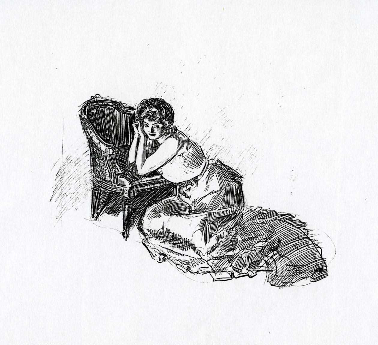 Ein Gibson-Mädchen von Charles Dana Gibson