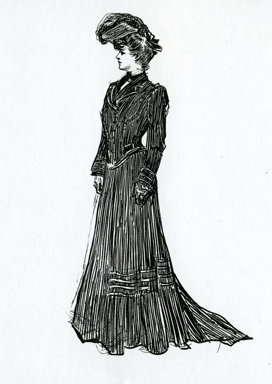 Ein Gibson-Mädchen, ca. 1902 von Charles Dana Gibson