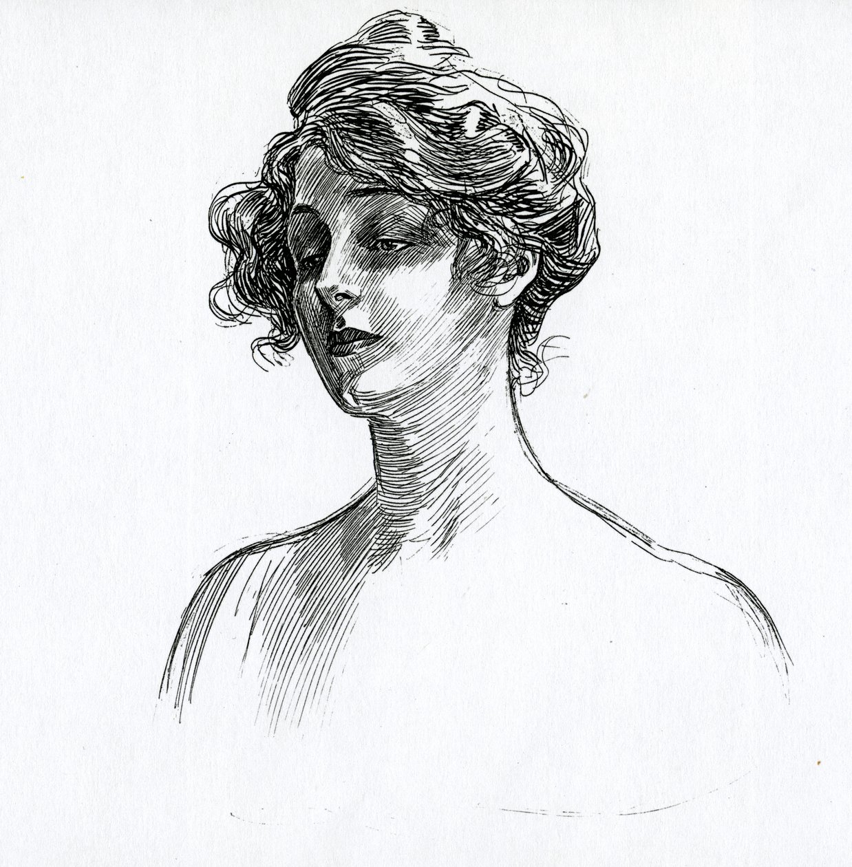Ein Gibson-Mädchen, ca. 1902 von Charles Dana Gibson