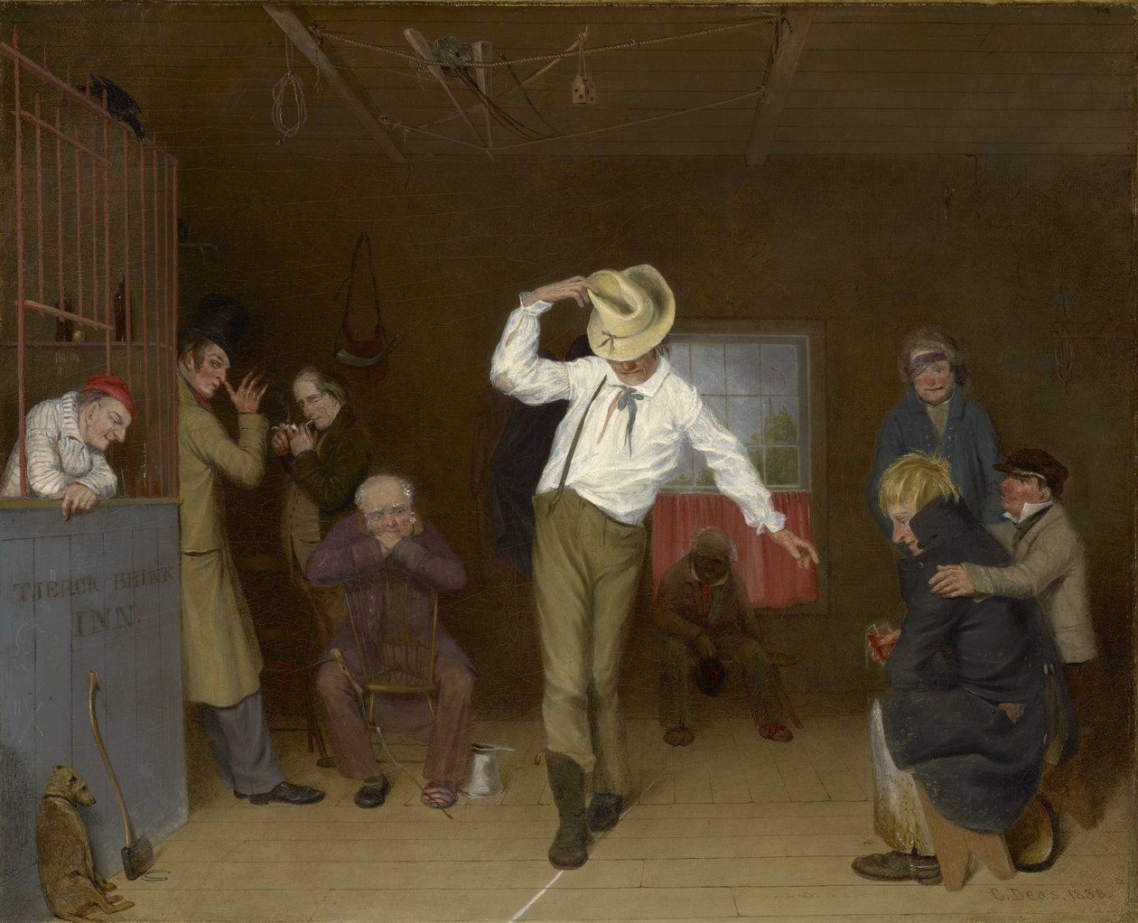 Auf der Kreide gehen von Charles Deas
