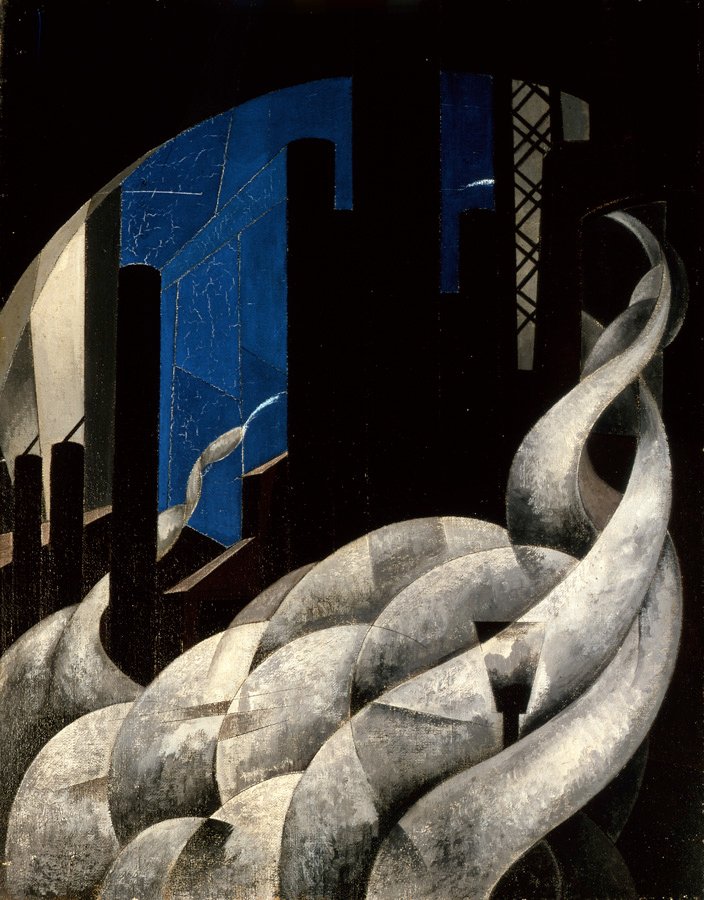 Weihrauch einer neuen Kirche von Charles Demuth