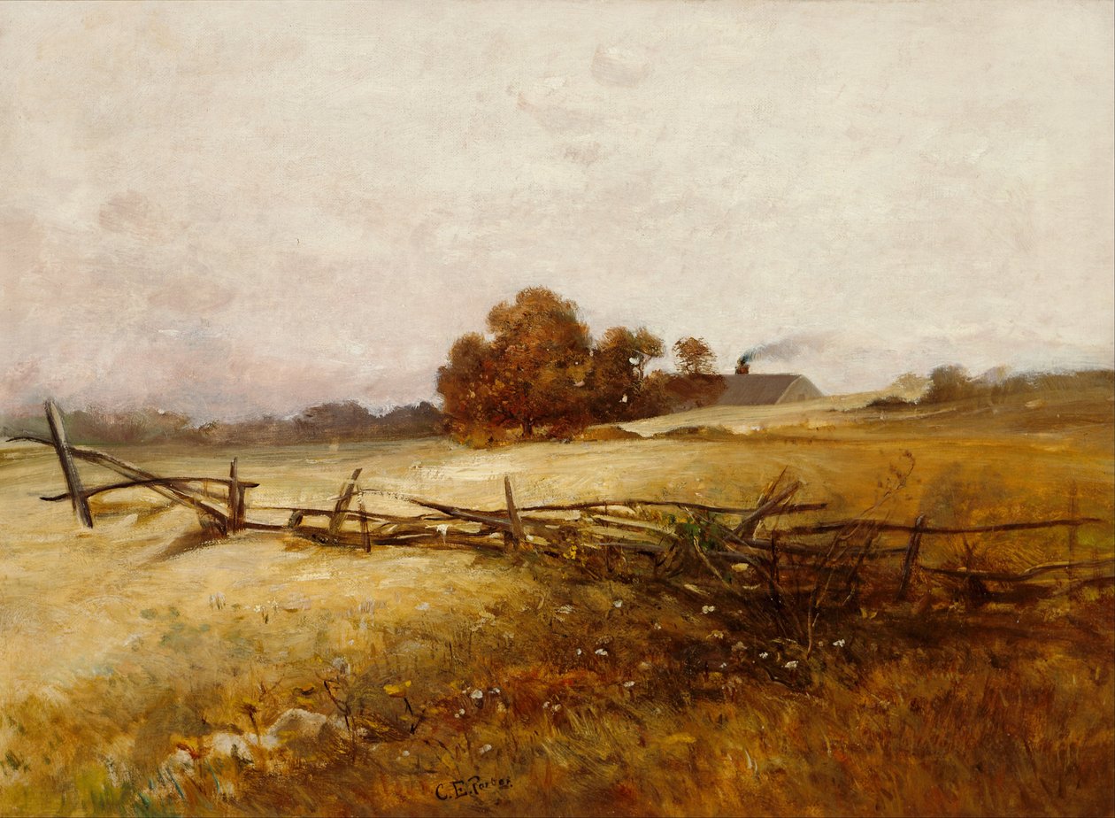 Herbstlandschaft von Charles Ethan Porter