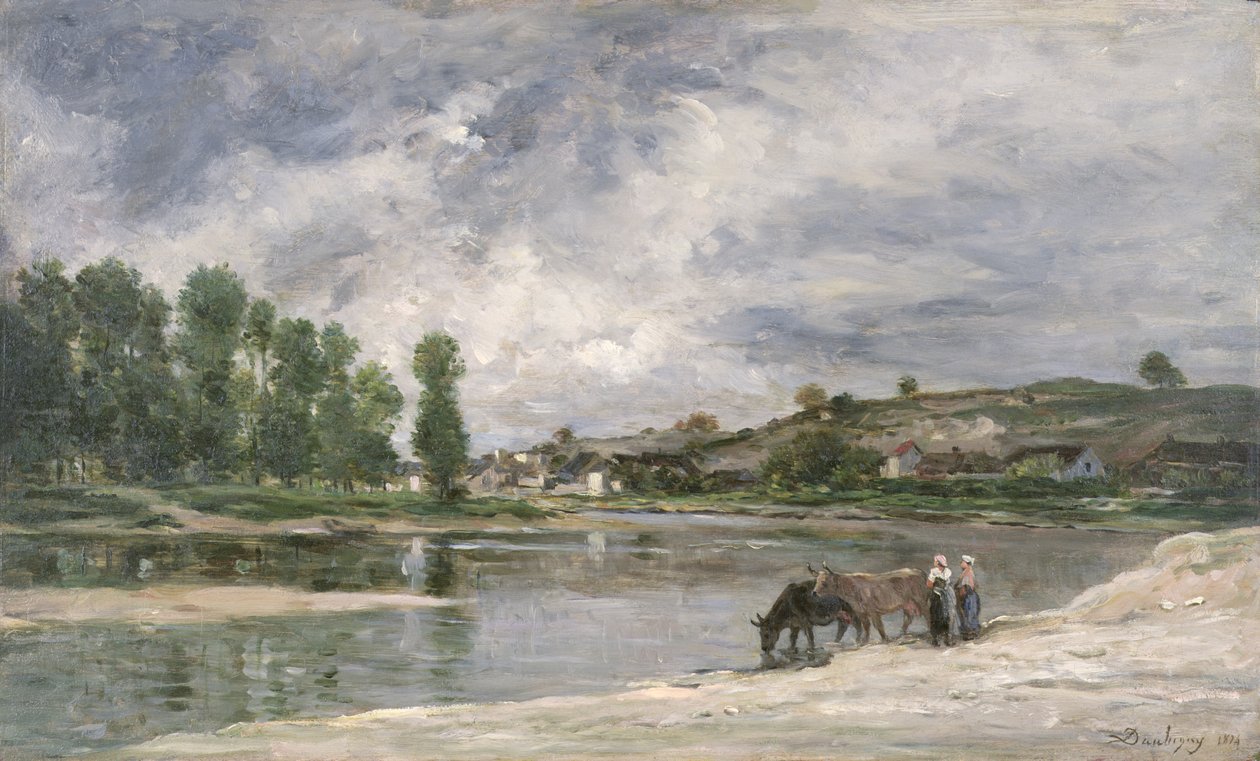 An der Loire, 1874 von Charles Francois Daubigny