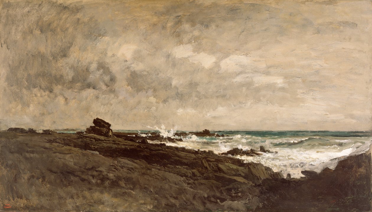 Meereslandschaft, ca. 1867 von Charles Francois Daubigny