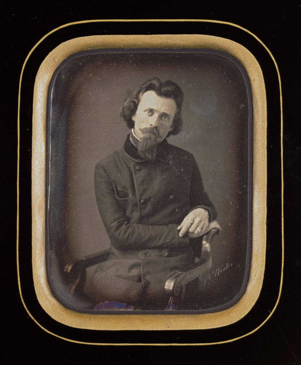 Porträt eines sitzenden Mannes von Charles H. Winter