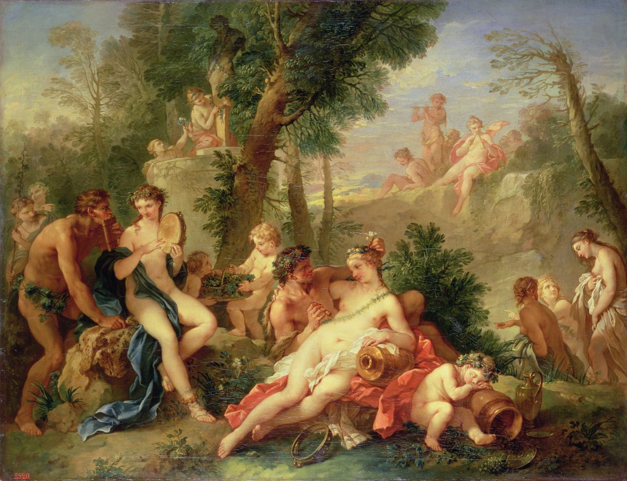 Bacchus und Ariadne, 1742-7 von Charles Joseph Natoire