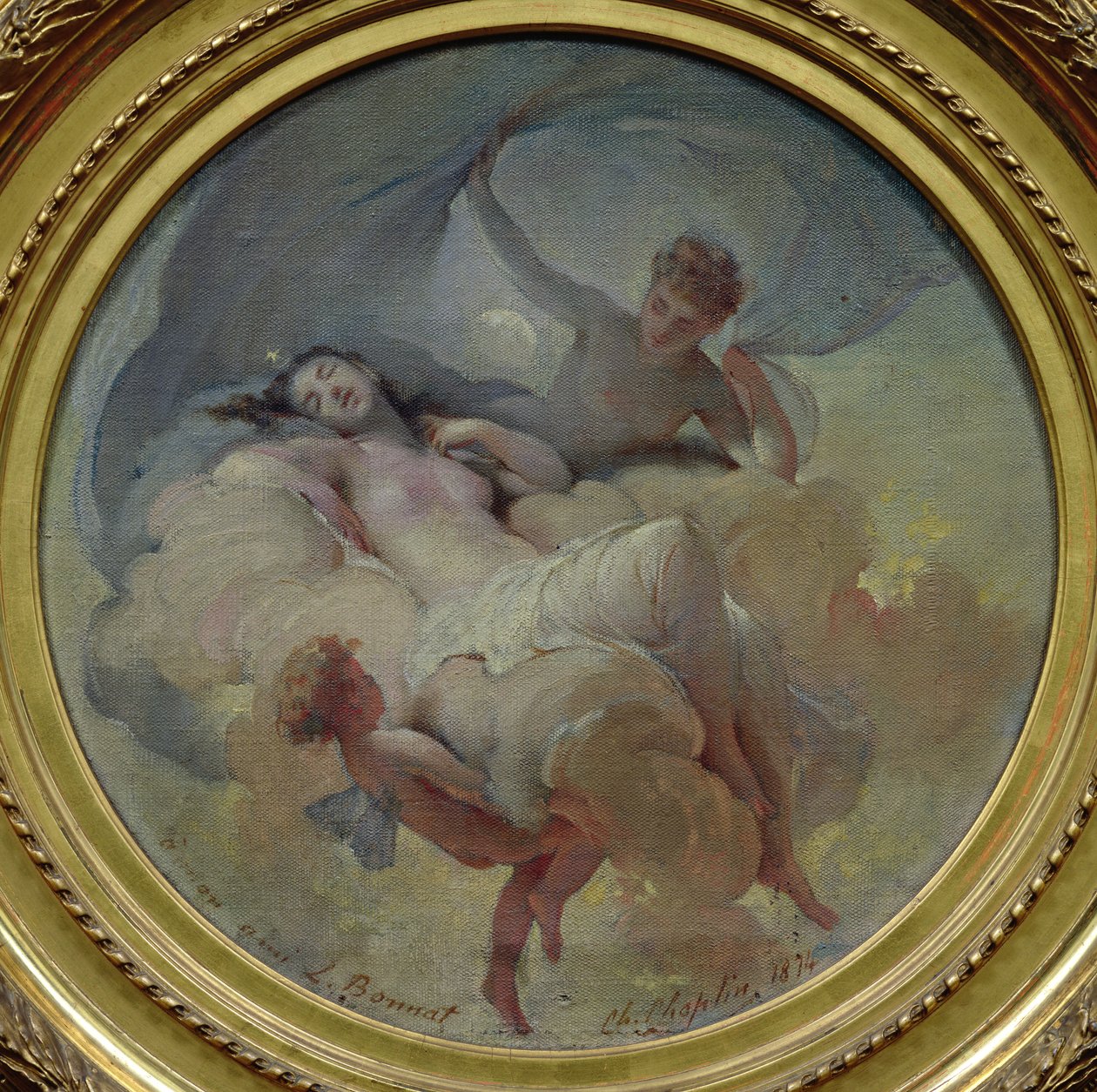 Allegorie der Nacht, 1874 von Charles Joshua Chaplin