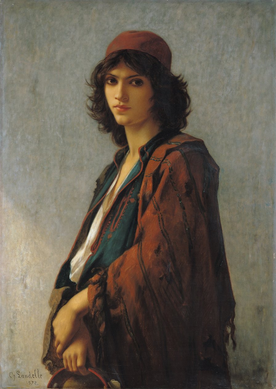 Junger böhmischer Serbe, 1872 von Charles Landelle
