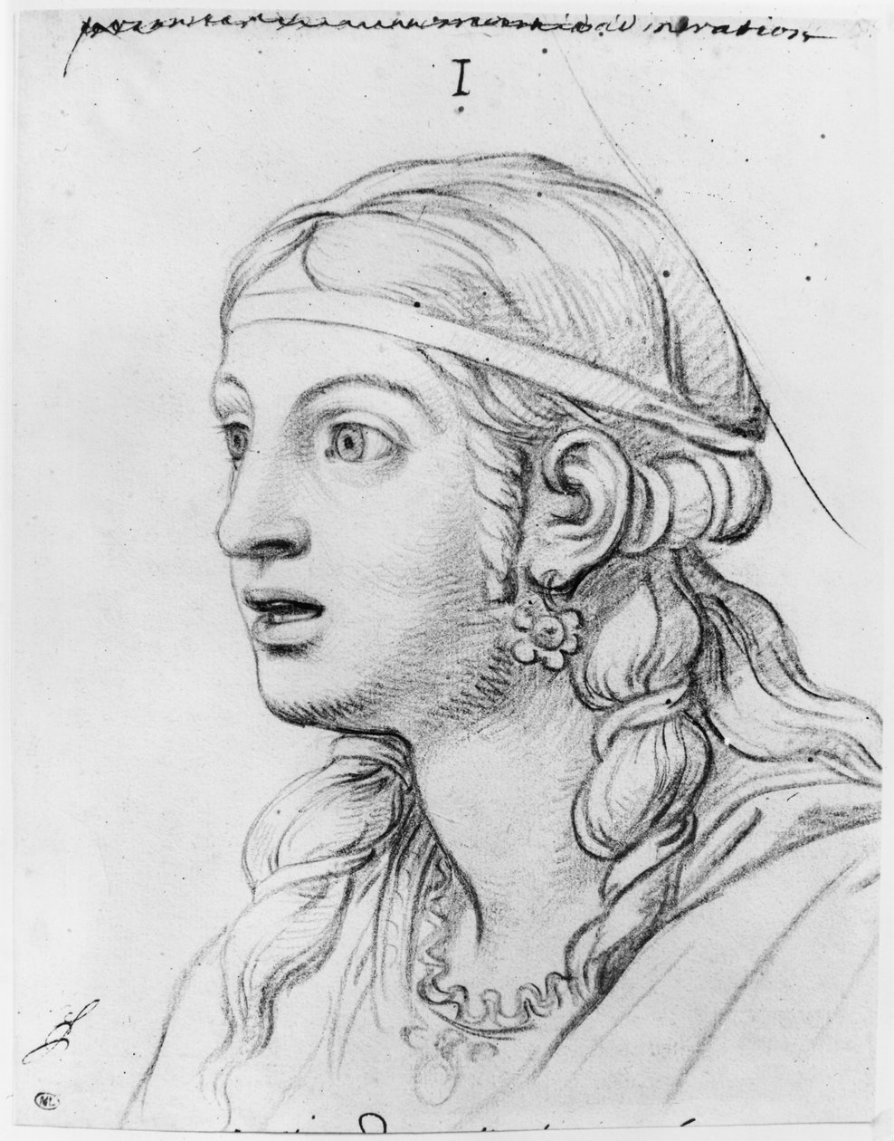 Bewunderung mit Erstaunen von Charles Le Brun
