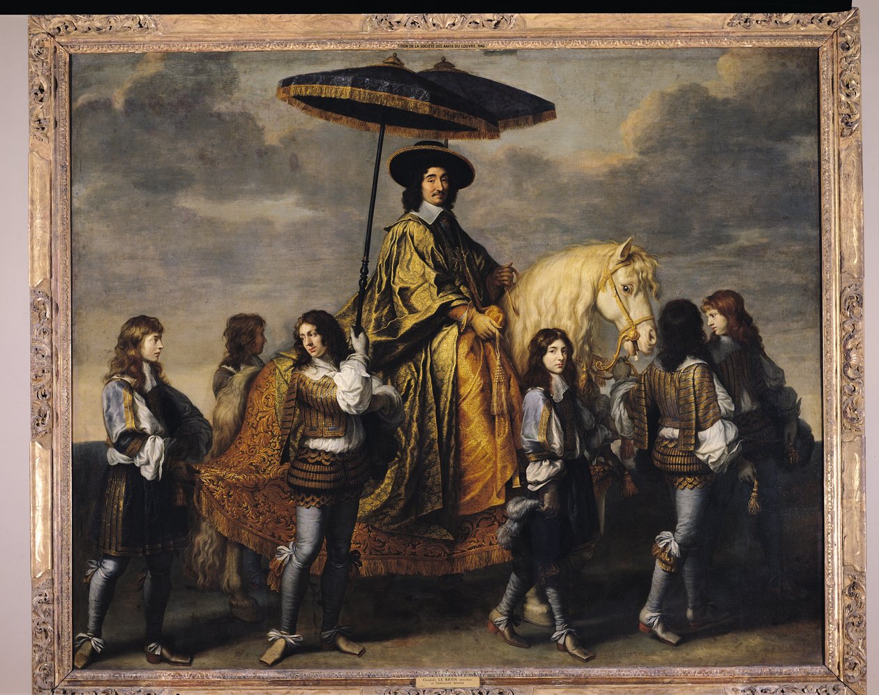 Der Kanzler Seguier von Charles Le Brun