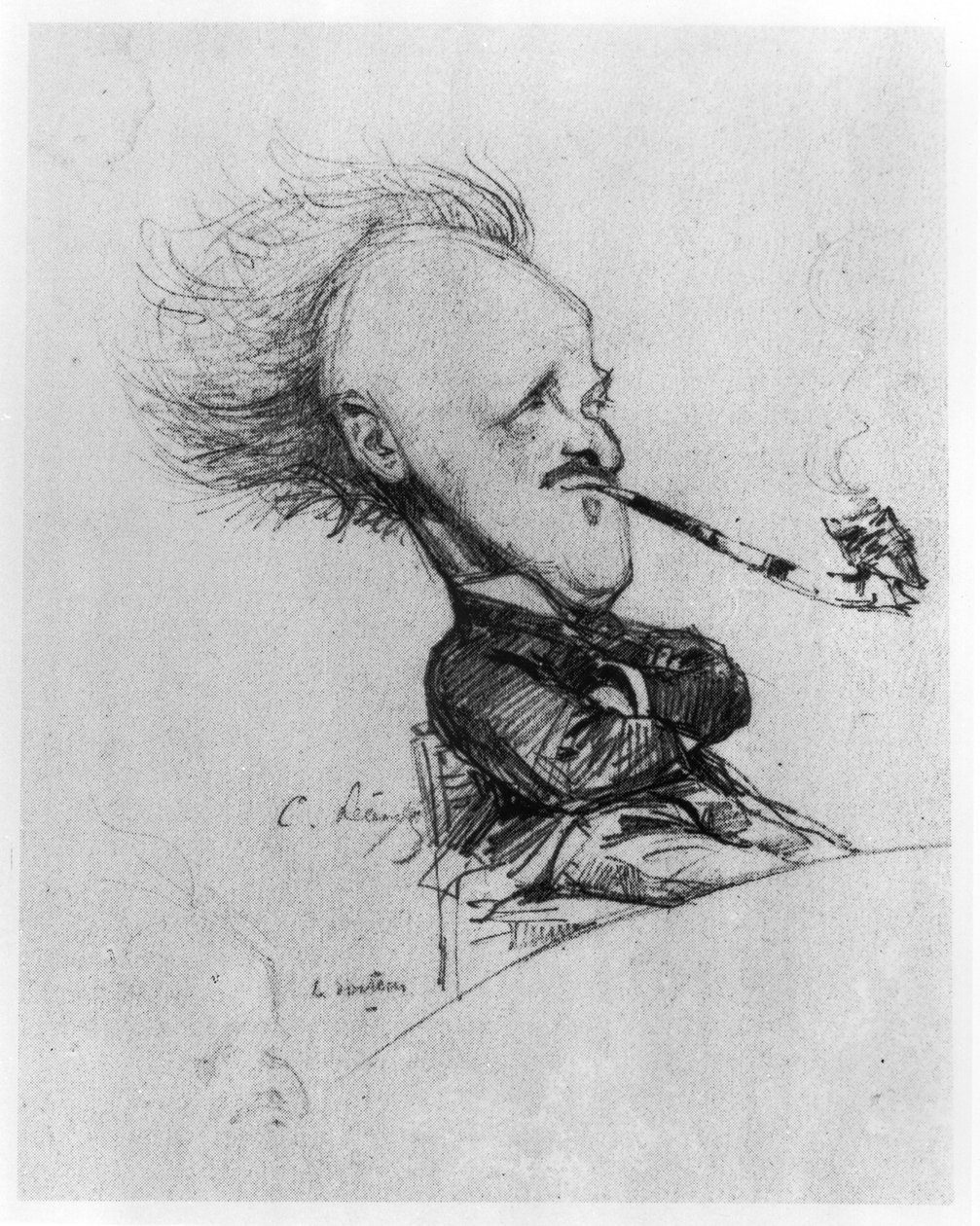 Paul Ferdinand Gachet (1862-1930), um 1887 von Charles Leandre