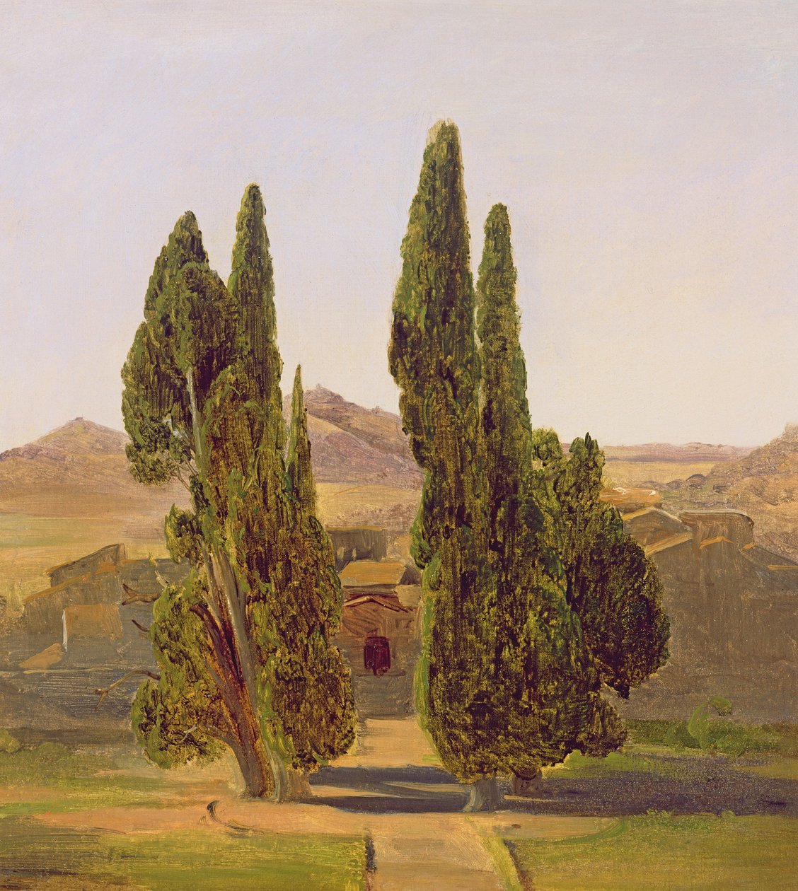 Kloster Santa Scholastica in Subiaco von Charles Lock Eastlake