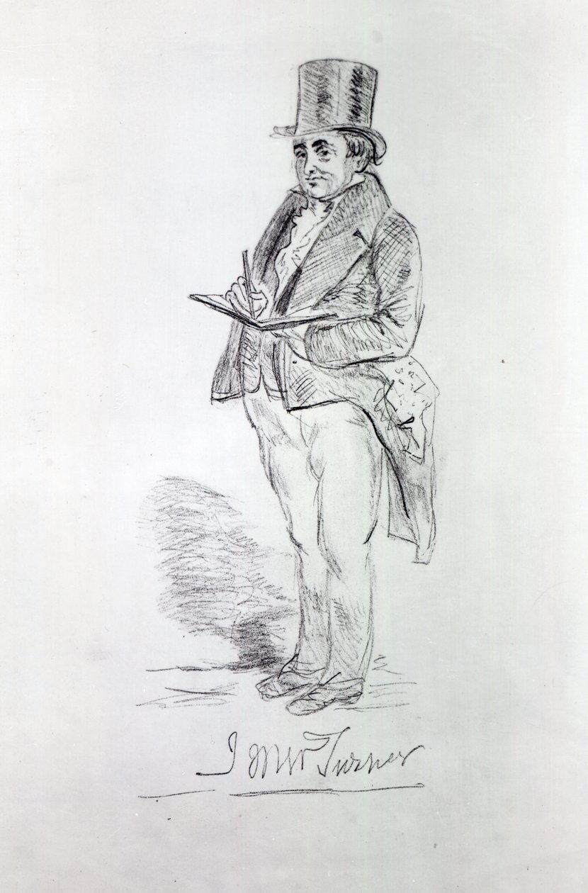 Joseph Mallord William Turner, 1844 von Charles Martin