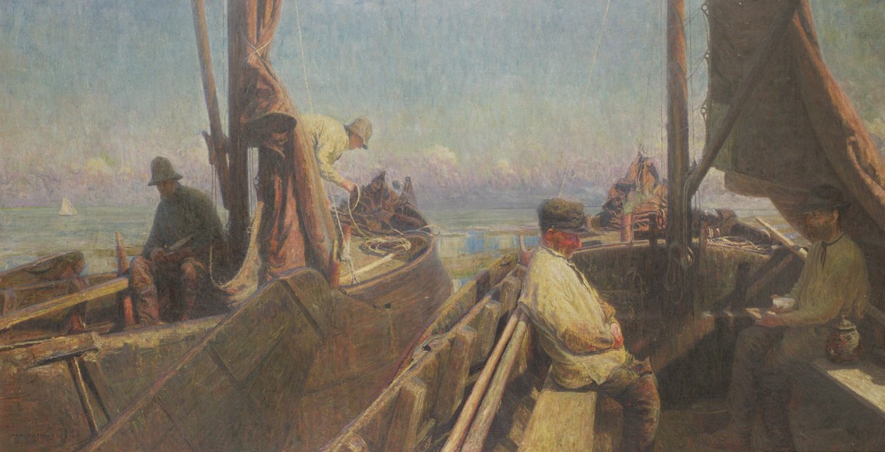 Seeländische Fischer von Charles Mertens