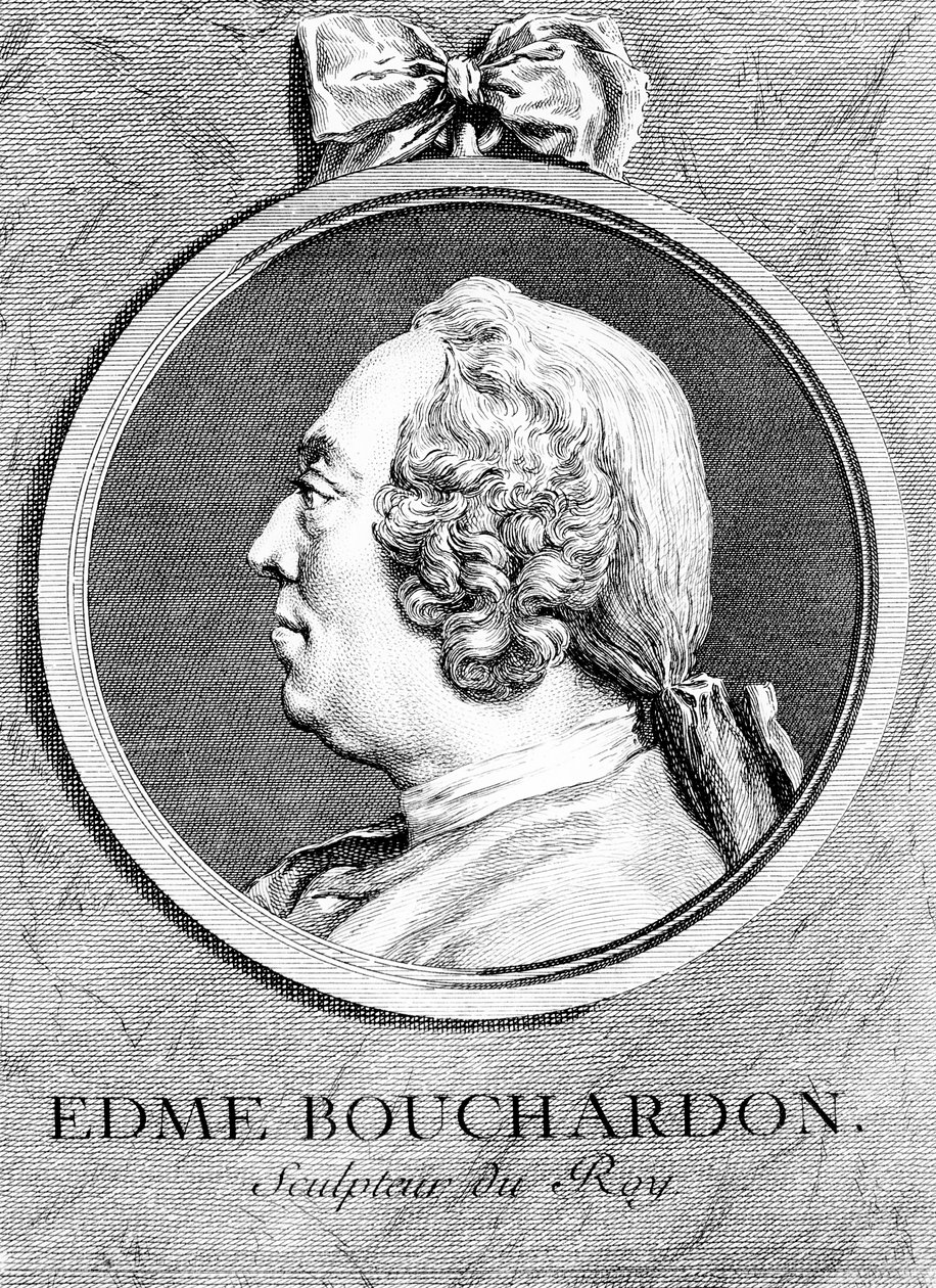 Edme Bouchardon von Charles Nicolas II Cochin