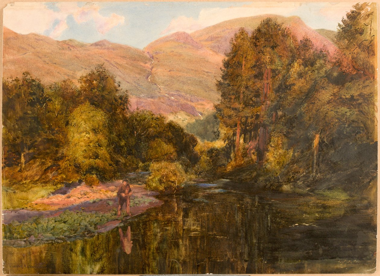 Abendglühen - Cumberland von Charles Richardson
