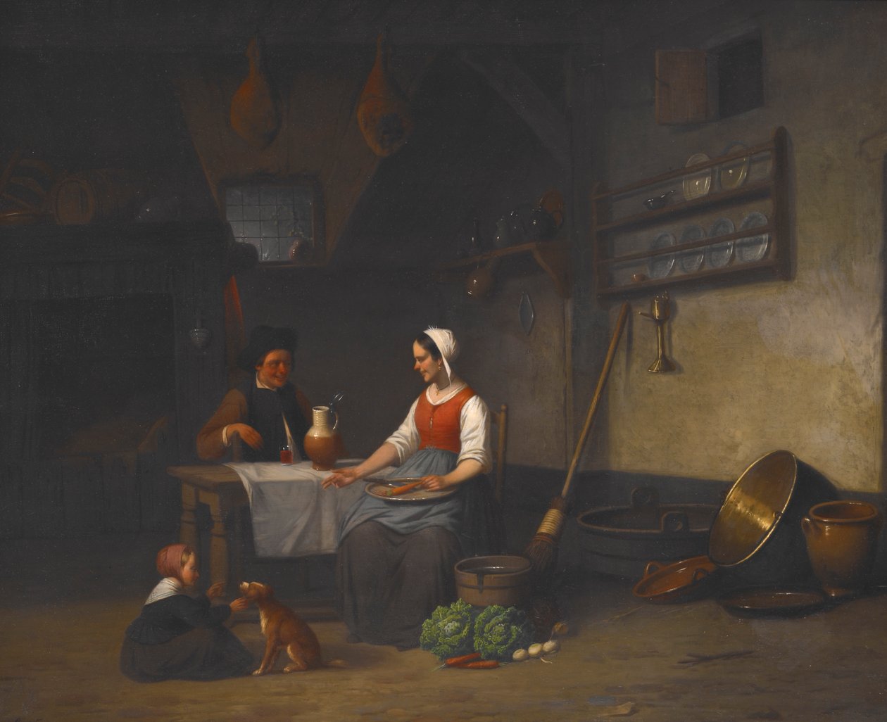 Innenszene von Charles Venneman