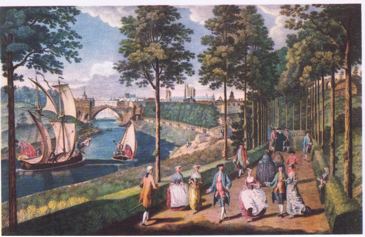Ansicht von York 1756 von Charles the Elder Grignion
