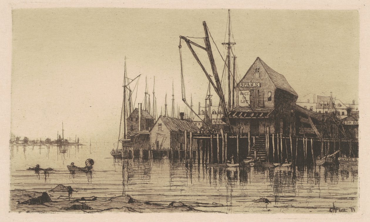 Altes Bootshaus von Charles A. Platt