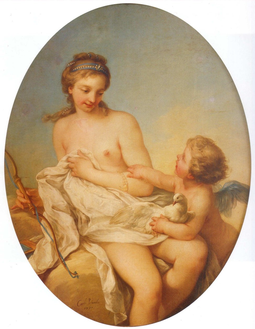 Amor und Psyche von Charles André van Loo