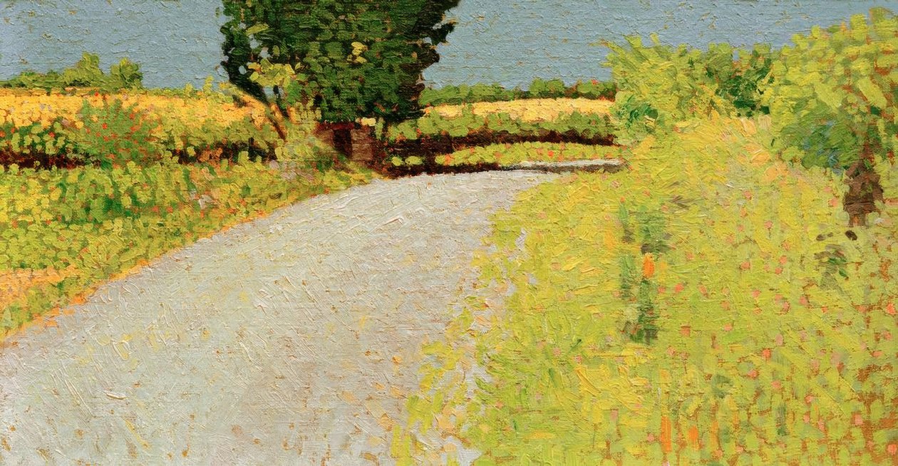 Chemin à la campagne von Charles Angrand