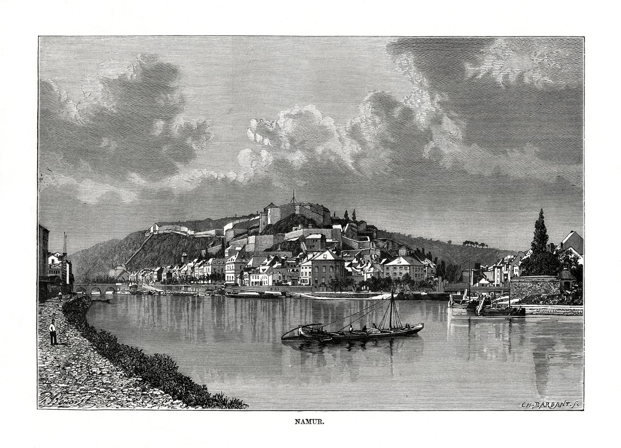 Namur, Belgien, 1879 von Charles Barbant
