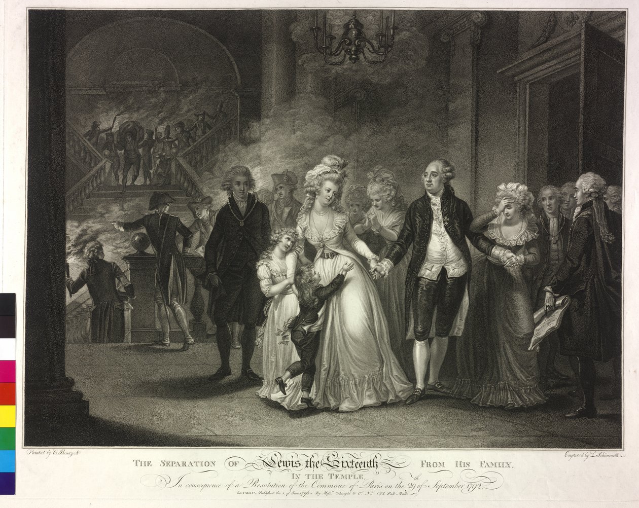 Die Absetzung von Ludwig XVI. von Charles Benazech