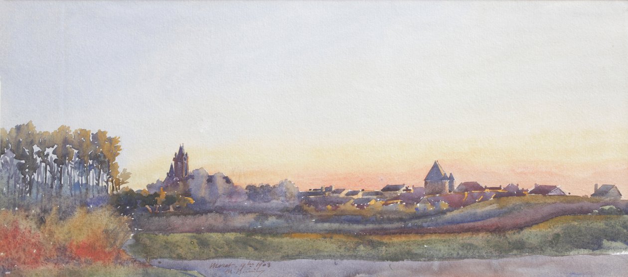 Moret-sur-Loing von Charles Bernier