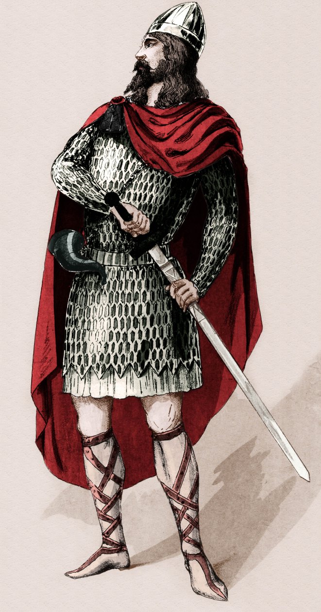 Französischer Ritter Roland von Roncevaux von Charles Bianchini