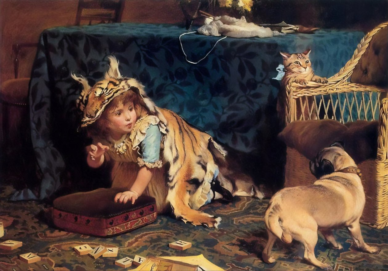 Ein Monster von Charles Burton Barber