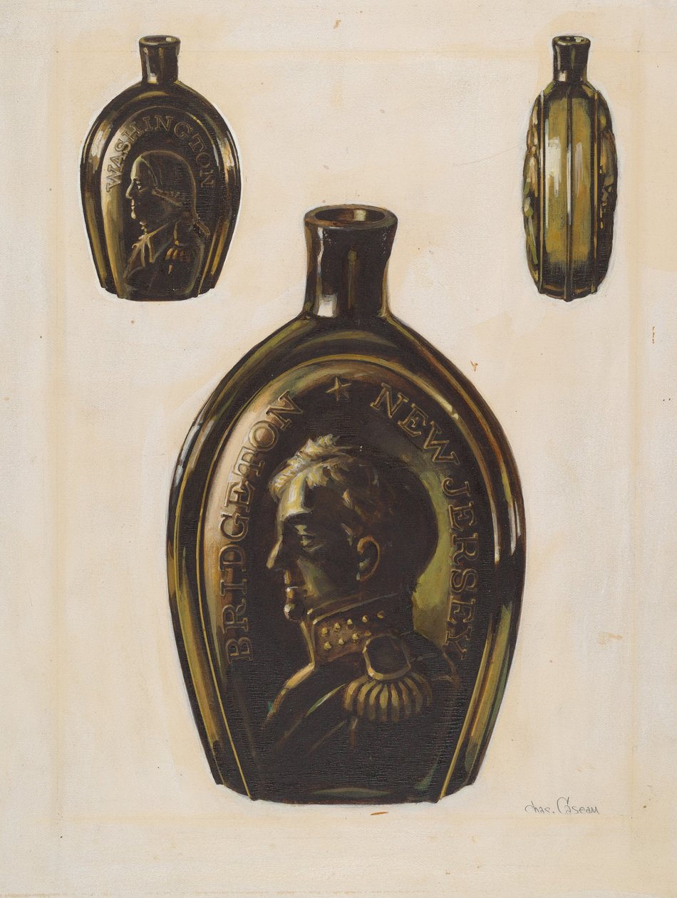 Flasche von Charles Caseau