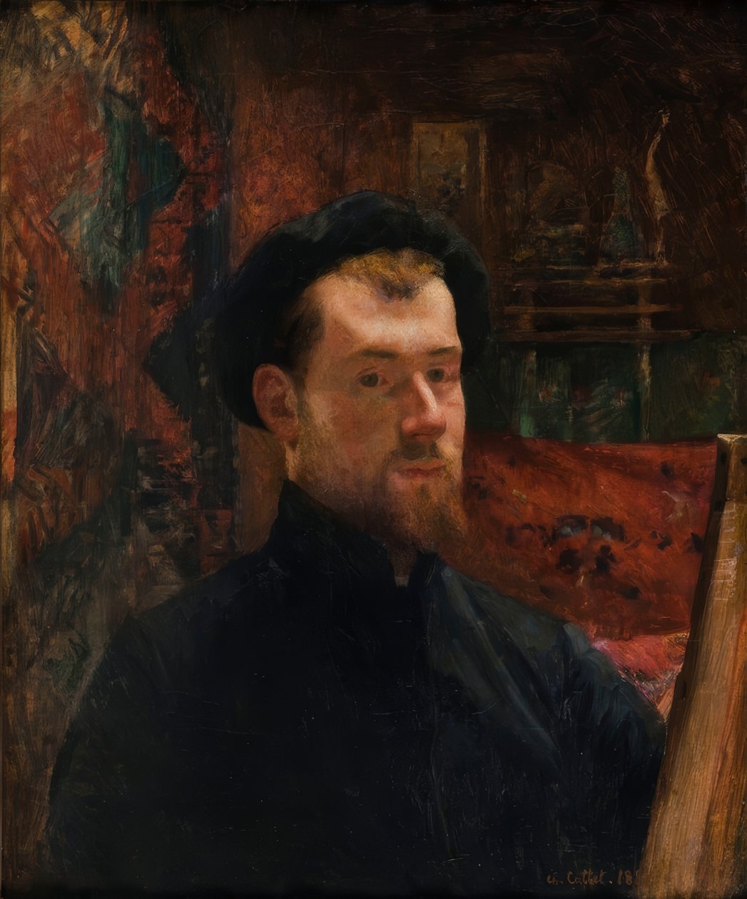 Selbstporträt von Charles Cottet
