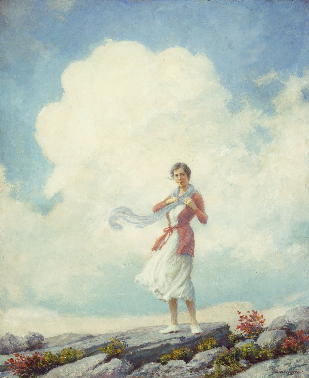 Auf dem Gipfel von Charles Courtney Curran