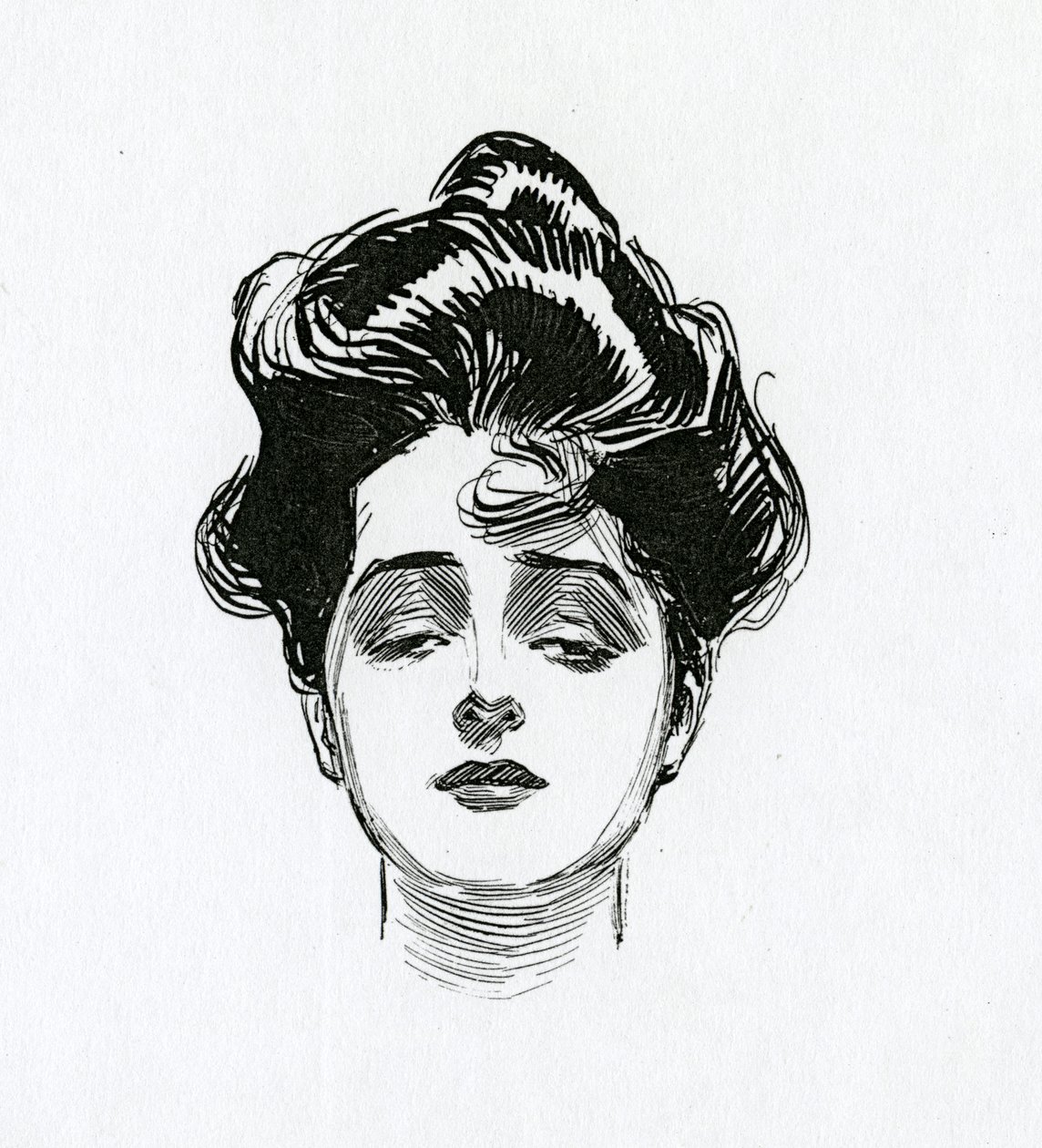 Ein Gibson-Mädchen, ca. 1902 von Charles Dana Gibson