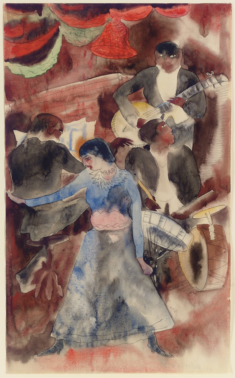 Schwarze Tänzerin von Charles Demuth