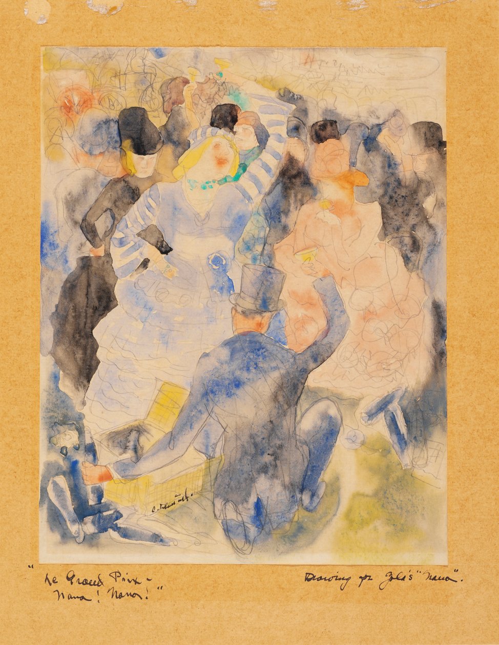 Nana bei den Rennen von Charles Demuth