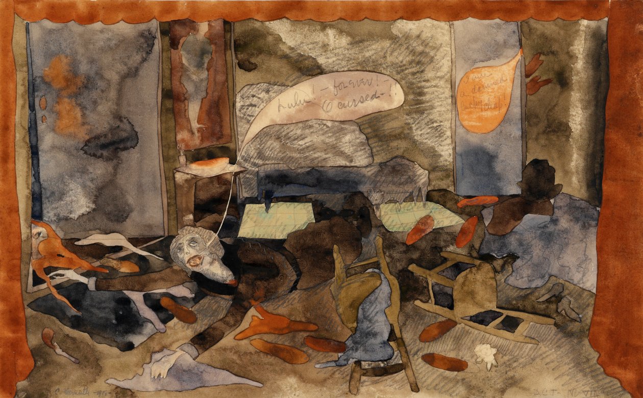 Der Tod der Gräfin Geschwitz von Charles Demuth