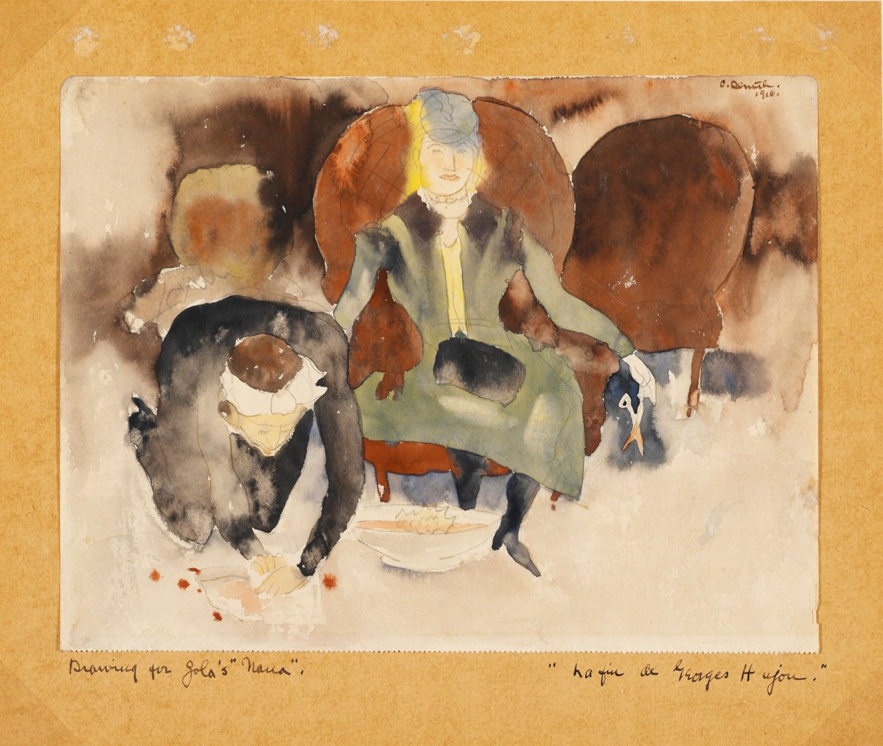 Zolas Nana, 1910 von Charles Demuth