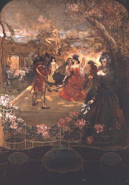 Beim Ball von Charles Edward Conder