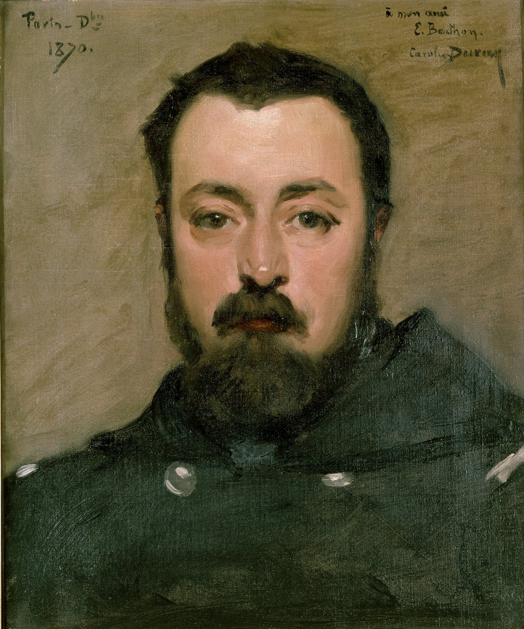 M. Berthon, 1870 von Charles Emile Auguste Carolus Duran