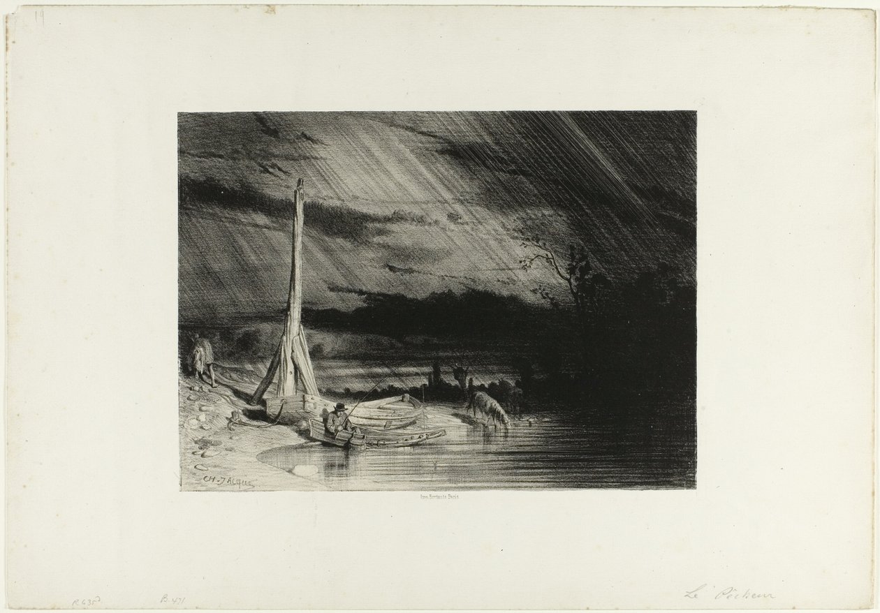 Fischer von Charles Emile Jacque
