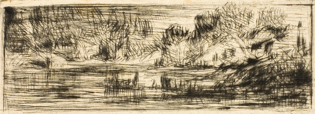 Landschaft von Charles Emile Jacque