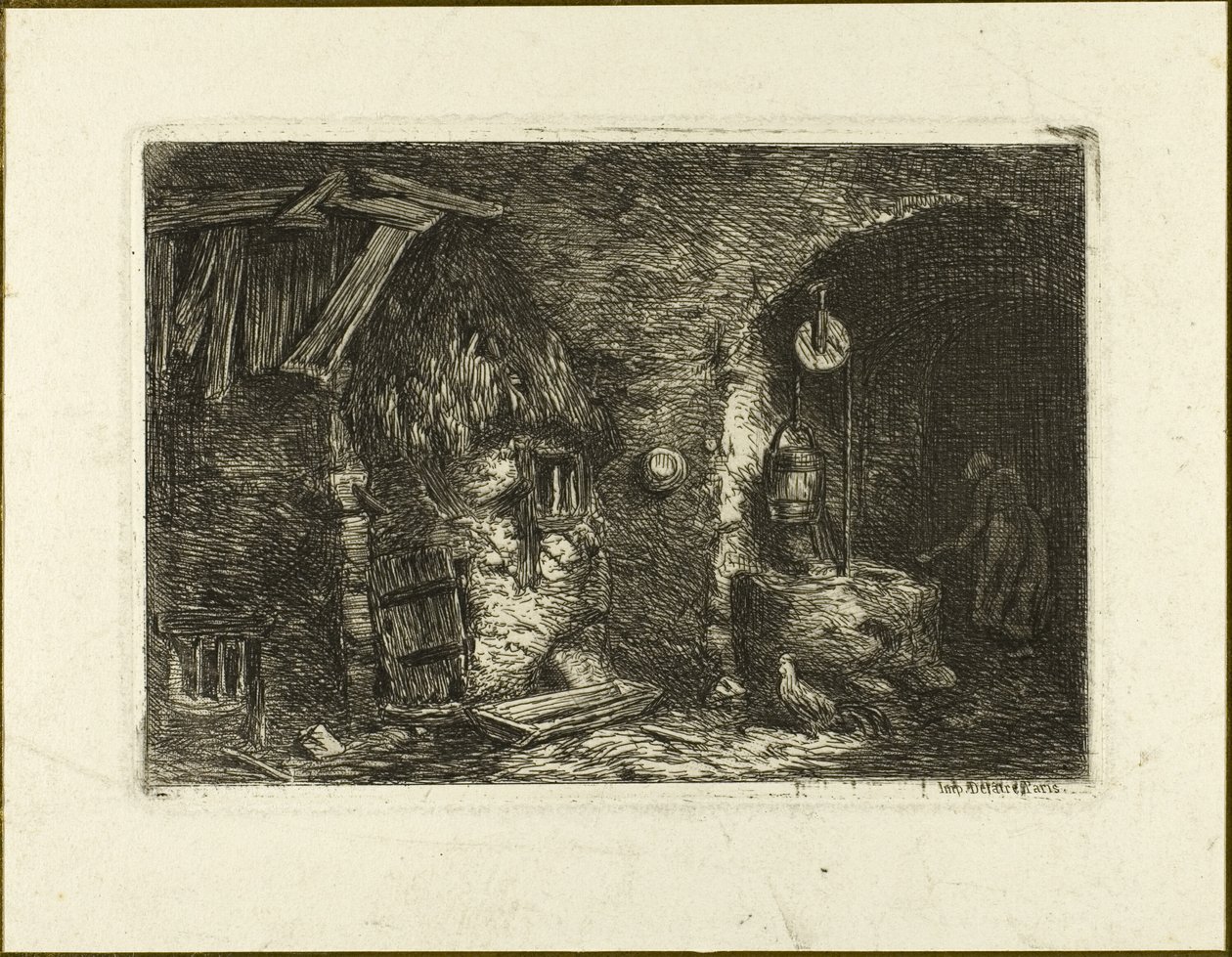Der Brunnen von Charles Emile Jacque