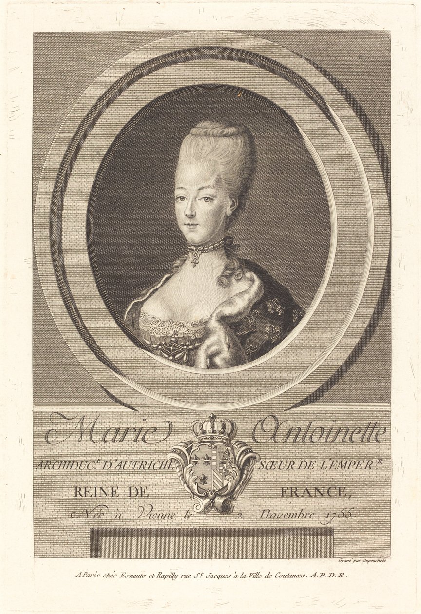 Marie-Antoinette von Charles Eugene Duponchel